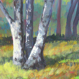 Hiding in the Woods by Nancy Merkle