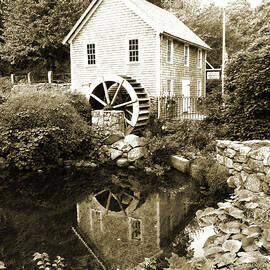 Historic Old Stony Brook Grist Mill by Sharon Williams Eng