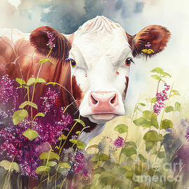 Holly the Hereford Cow by Laura's Creations