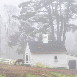 Horse Stable Barn Lexington Massachusetts by Juergen Roth