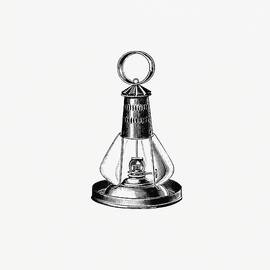 Household lamp from Holidays with the Camera with Illustrations and an Appendix Containing a Complet by Les Classics