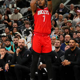 Houston Rockets v San Antonio Spurs by Cooper Neill