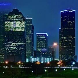 Houston Spread Out by Frozen in Time Fine Art Photography