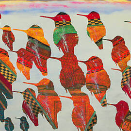 Hummingbirds by Jeff Burgess