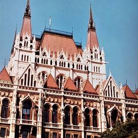Hungarian Parliament Building by Marine B Rosemary