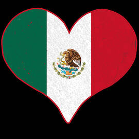 I Heart Mexico Flag by Flippin Sweet Gear