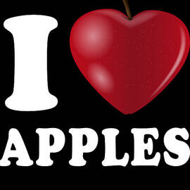 I Love Apples by Flippin Sweet Gear
