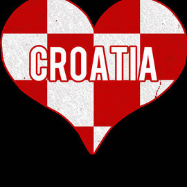 I Love Croatia Jersey by Flippin Sweet Gear
