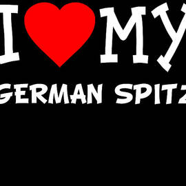I Love My German Spitz Dog Breed by Flippin Sweet Gear