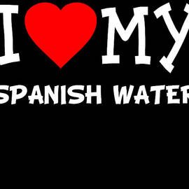 I Love My Spanish Water Dog Breed by Flippin Sweet Gear