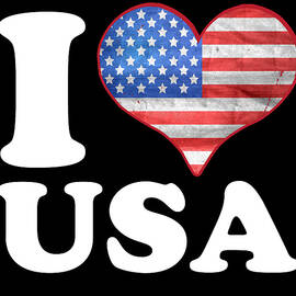 I Love the USA Patriotic by Flippin Sweet Gear