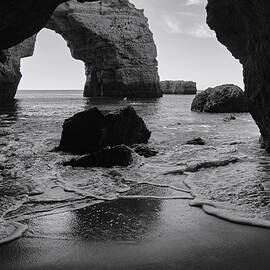 Idyllic Cave in Monochrome by Angelo DeVal