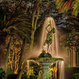 Illuminated Fountain SC by Teresa Jack