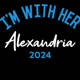Im With Her Alexandria Ocasio-Cortez 2024 by Flippin Sweet Gear