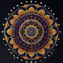 Indian Mandala 2 by Anas Afash