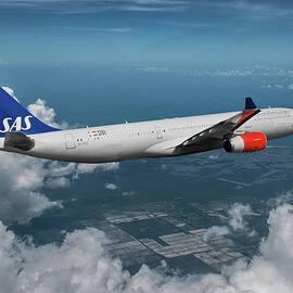 Inflight View SAS Airbus A330 by Erik Simonsen