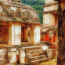 Inside Pakal City, Palenque, Mexico by Tatiana Travelways