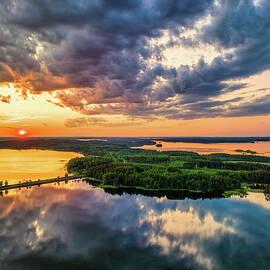 Island in the Lake by Jan Fijolek