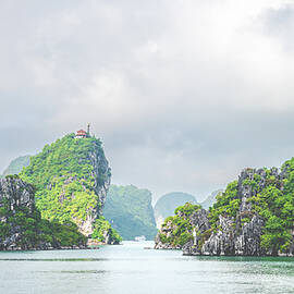 Islands of Ha Long Bay by Alexey Stiop