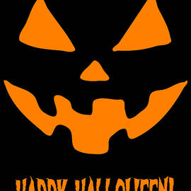 Jack-O-Lantern Happy Halloween Pumpkin by Flippin Sweet Gear