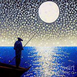 Japanese Fisherman by Julie Kaplan