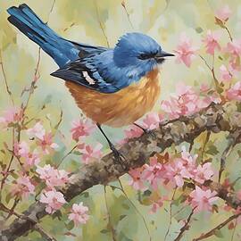 Jay bird 3 by Kristen O'Sullivan