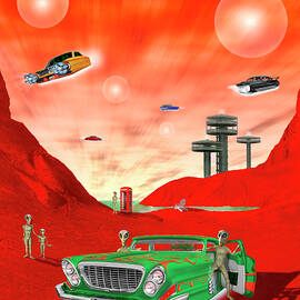 Just Another Day on the Red Planet S E by Mike McGlothlen