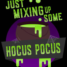 Just Mixing Some Hocus Pocus Halloween Witch by Flippin Sweet Gear
