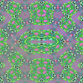 Kaleidoscopic Nutcracker 6 by Marian Bell