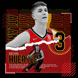 Kevin Huerter Basketball by Kelvin Kent