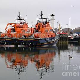 Kirkwall Lifeboats, Orkney by Lesley Evered