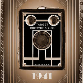 Kodak Target Brownie Six-20 - Sepia by Anthony Ellis