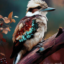Kookaburra on Branch V4 by Peter Awax