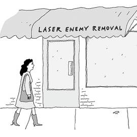 Laser Enemy Removal by Liana Finck