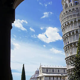 Leaning Tower of Pisa Framed - Italy by Paolo Signorini