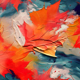 Leaves in the Wind by Jirka Svetlik