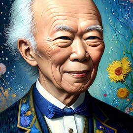 Lee Kuan Yew by Bliss Of Art
