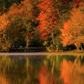 Let it Glow - Cape Cod Autumn by Dianne Cowen Cape Cod Photography