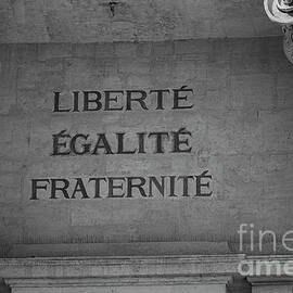 Liberty, equality, fraternity  by Patricia Hofmeester