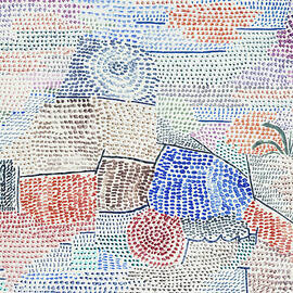 Licht uber Ehedem, Light over former times 1933 by Paul Klee