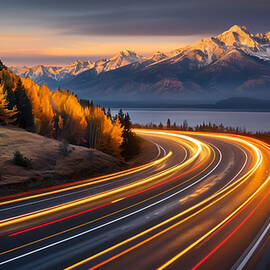 Light trails by Manjik Pictures