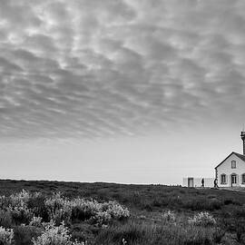 Lighthouse of Pointe des Poulains by Thierry Baudin