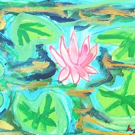 Lily Pad Pond  by Maggie Russell