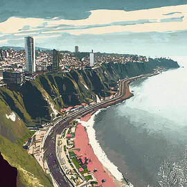 Lima Poster by Bo Kev