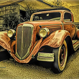 Little Brown Coupe Vignette by Floyd Snyder