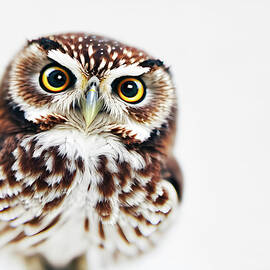 Little Owl by Sabine Schiebofski