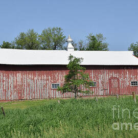 Long Barn by Kathy M Krause