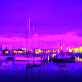 Long Exposure Photo - Intentional Camera Movement - Port of Barcelona by Lux Argus