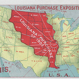 Louisiana Purchase, 1904 by Worlds Fair Posters