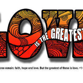 Love is the Greatest by Vicki Zimmerly Carson